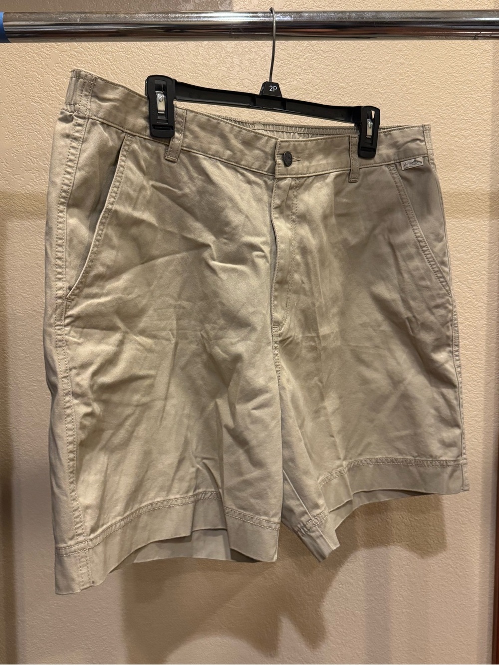 Kahala Men's Khaki Cotton Shorts - Classic Casual Summer Style
